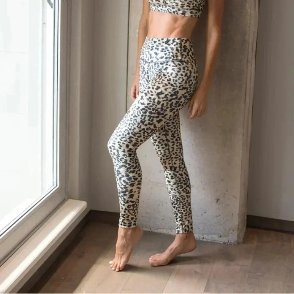 CHRLDR leopard high waisted leggings